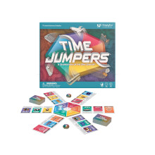 SimplyFun Time Jumpers - Educatief kinderspel - Leer geschiedenis en aardrijkskunde terwijl je plezier hebt - 2-5 spelers vanaf 8 jaar