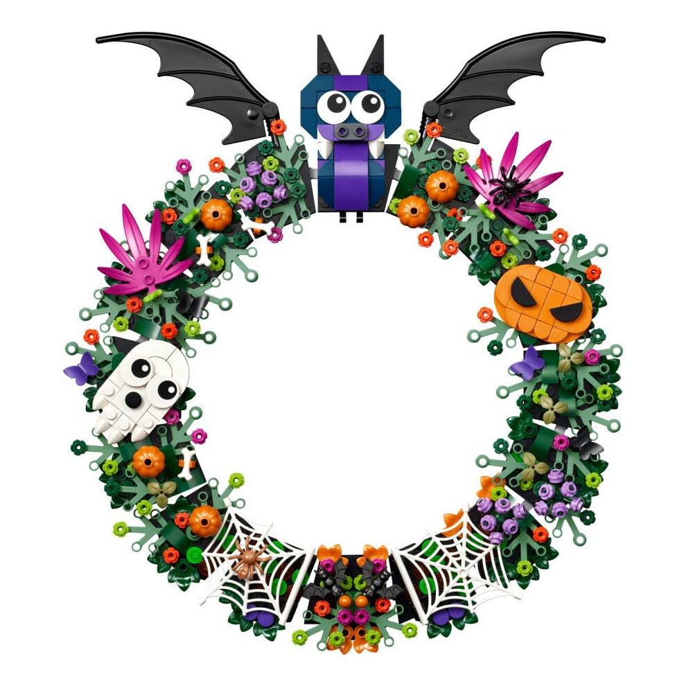 LEGO Halloween Wreath Construction Set 40825 - Image 16
