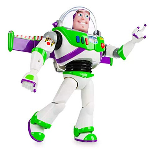 Disney Disney Advanced Talking Buzz Lightyear Action Figure 12"""" (Prodotto Ufficiale Disney)