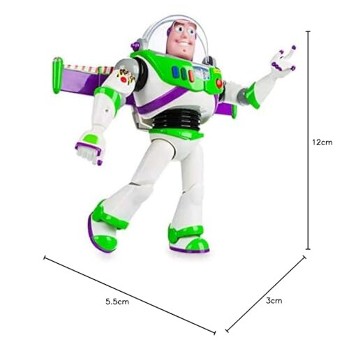 Disney Disney Advanced Talking Buzz Lightyear Action Figure 12"""" (Prodotto Ufficiale Disney) 2