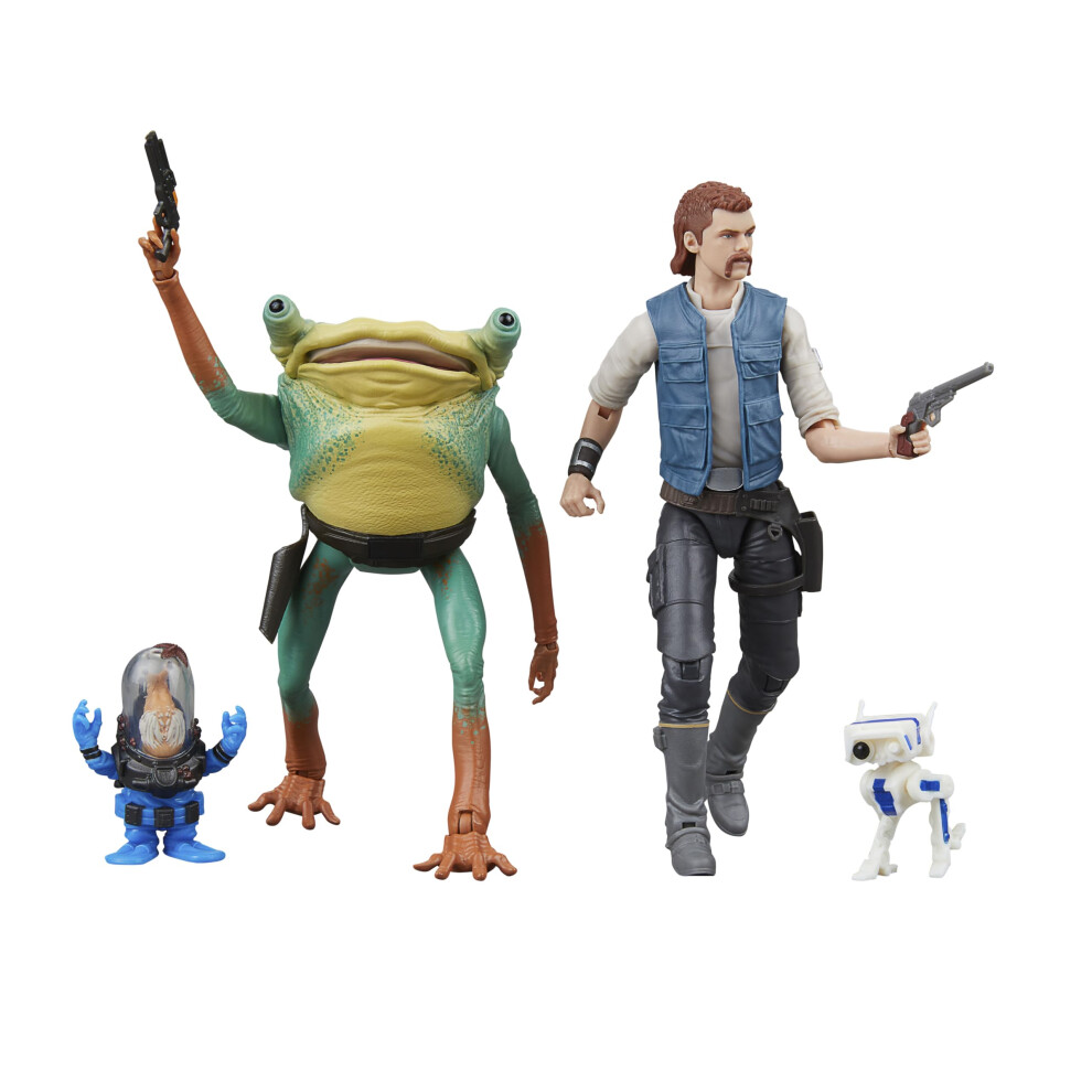 Hasbro Star Wars The Series Cal Kestis Bd-1 Turgle & Skoova Stev Jedi: Survivor Gaming Greats Collectible 6 Inch Action Figure Multipack (Amazon Ex Black