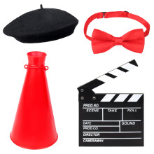 Yewong 4 Piezas Accesorios de Vestuario para Niños de Director de Cine