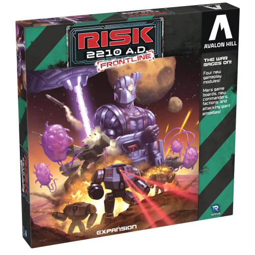 Risk 2210 A.D. - Frontline Expansion - Board Game