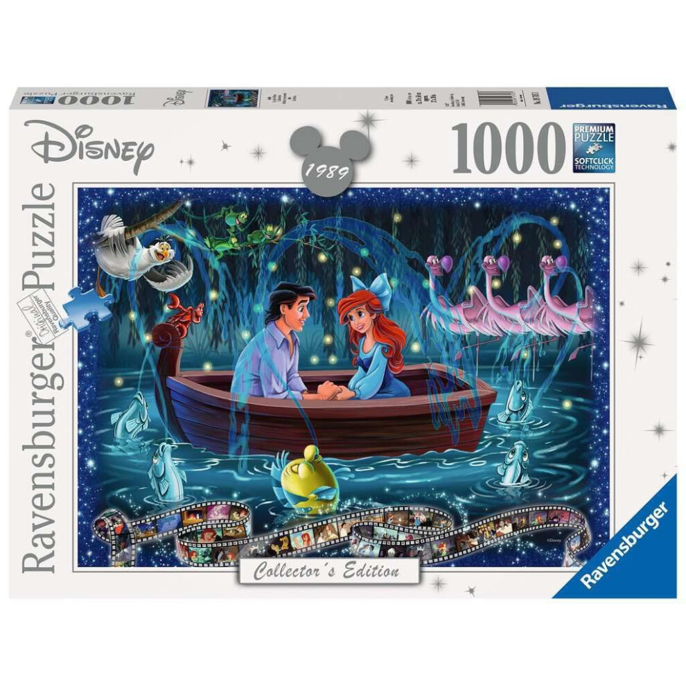 Ravensburger Disney Collector's Edition Little Mermaid 1000pc Jigsaw Puzzle