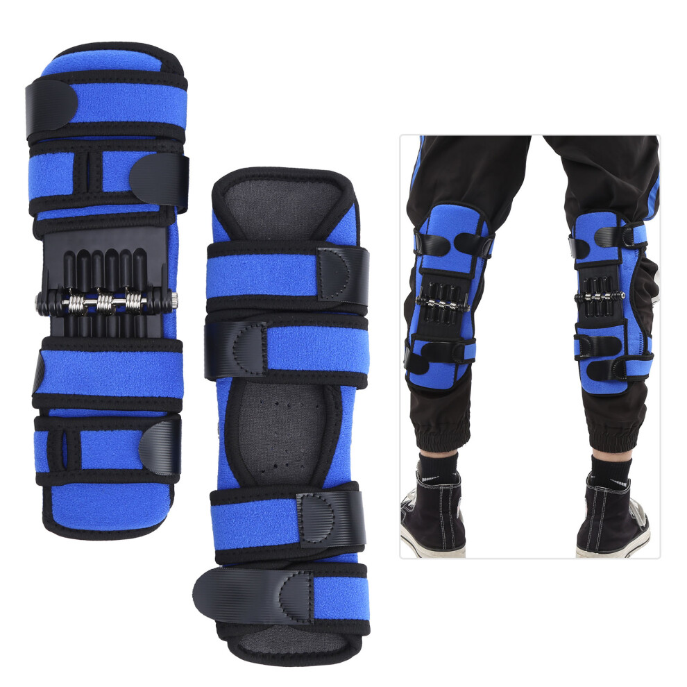 Blue Joint Recovery Support Pads - Spring Force Knee Brace 1 Pair