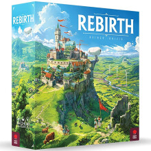 Mighty Boards: Rebirth - Tile Laying Board Game Dobbeltsidet br?t Skotland-Irland Eurogame Set i en frodig og h?befuld fremtid 10+ 2 til 4 spille