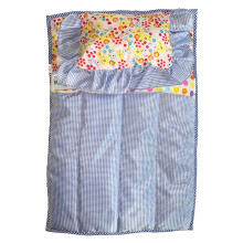 Set biancheria da letto per bambole Whitney - Trapunta coperta con cuscino per bambola americana