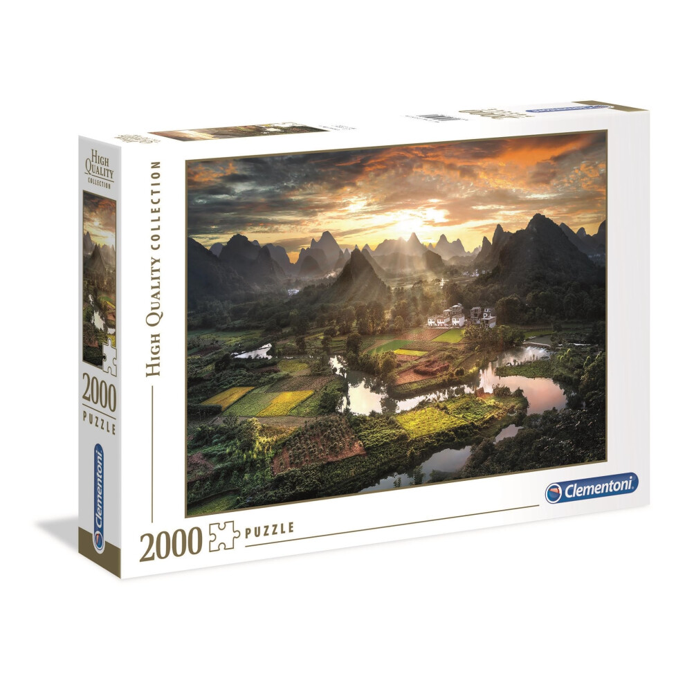 Clementoni View Of China High Quality Jigsaw Puzzle (2000 Pieces)