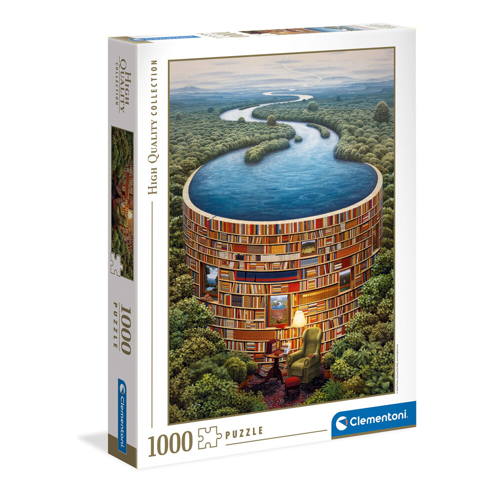 New Clementoni Bibliodame High Quality High Quality Jigsaw Puzzle (1000 Pieces) 39603