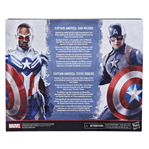 Avengers Hasbro Marvel Legends Series Captain America 2-Pack 2