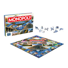 Monopoly Board Game SLO Cal Edition : 2-6 Players Family Board Games for Kids and Adults, Board Games for Kids 8 and up, for Kids and Adults, Ideal fo