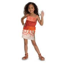 Disfraz de Simea para nios pequeos Disfraz oficial de la pelcula de accin en vivo de Disney Moana Talla (2T)