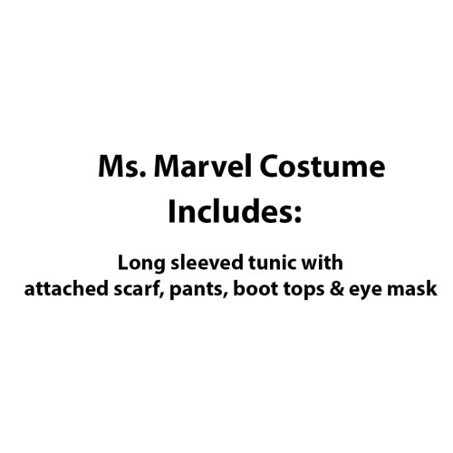 Rubies Marvel Rising: Secret Warriors Ms. Marvel Kostm gro 2