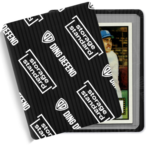 Ding Defend 510-Pack Protetores de Cartões - 3.5 x 4.5 Polegadas, Suprimentos de Envio em Preto 1