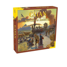 CATAN Histories Settlers of America br?tspil - smed spor til skinner! Strategispil Familiespil for b?rn og voksne i alderen 14+ 3-4 spillere 120