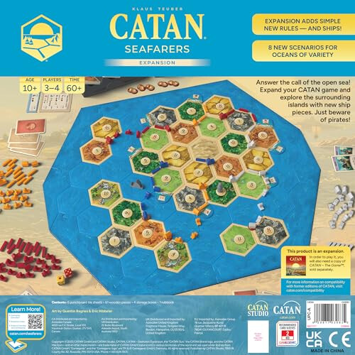 CATAN Seafarers Expansion 6th Edition - Board Game 2