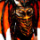 Costume da drago Morph Lava per ragazzi M 5