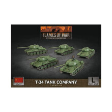 Flames of War Fin de Guerre: Compagnie de chars T-34 soviétiques