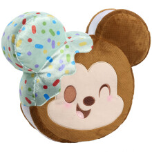 Disney Munchlings Squeeze-A-Munch XL Geurige Mint Dipped IJscreamsandwich Mickey Mouse 16 inch Knuffel