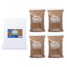 Pack de Pluffle Sand Éducatif - Set de Mousse pour Bacs Sensoriels, Alternative Sans Désordre pour Enfants