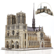 CubicFun Puzzle 3D per Adulti Notre Dame de Parigi Modelli Grande Sfida Architettura