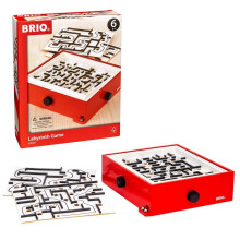 BRIO World 34020 Labyrinthspiel + zustzliche Bretter | Geschicklichkeitssteigerndes Puzzle | Spannende Aktivitt fr Kinder und Jugendliche | F