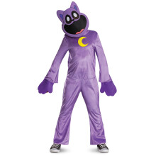 Disguise Poppy Playtime Catnap-Kostüm für Kinder, offizielles Catnap-Kostüm-Outfit mit Maske, Kindergröße (10–12)