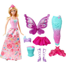 Barbie Puppe Traummoden-Set mit blonder Puppe, Süßigkeiten-inspirierten Outfits & Zubehör
