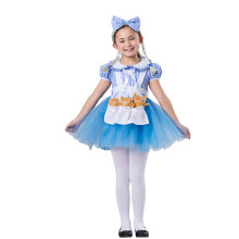 Costume Dress Up America Riccioli d'oro per ragazze - Costume da personaggio di un libro di fiabe per bambini - Set Riccioli d'oro e i tre orsi