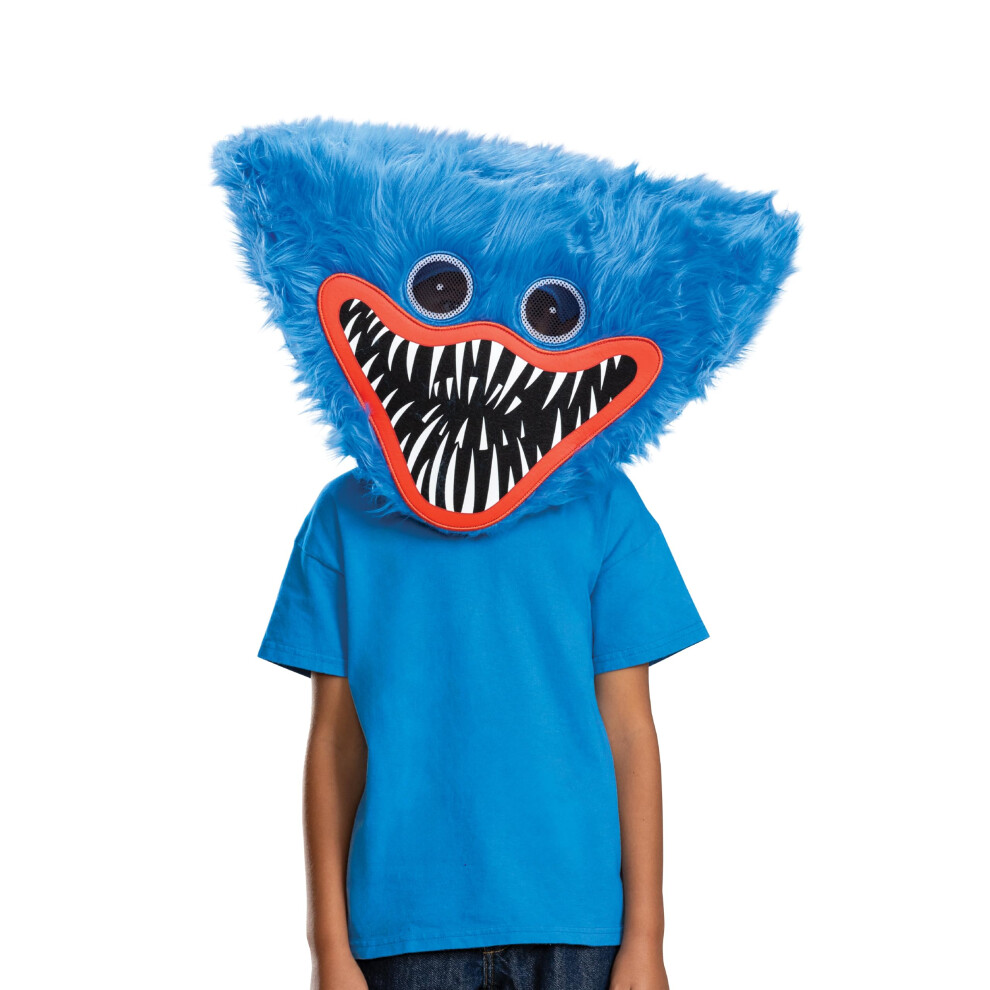 Photos - Fancy Dress Huggy Wuggy Plush Mask Costume, Unisize 8+ 167289-15L