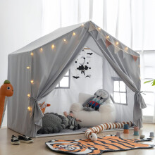 Tenda da gioco per bambini con tappetino Razee Tenda da gioco grande Casa da gioco per interni Tenda per bambini Castello per ragazze Ragazzi Gio