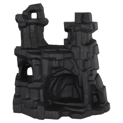 TimMee Battle Mountain Scenery - Coal Black Figur Display & Play Terr?n US Made
