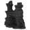 TimMee Battle Mountain Scenery - Coal Black Figur Display & Play Terr?n US Made 3