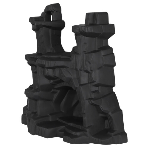 TimMee Battle Mountain Scenery - Coal Black Figur Display & Play Terr?n US Made 2