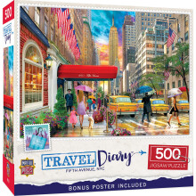Meesterwerken 500-delige puzzel voor volwassenen, familie of kinderen - Fifth Avenue NYC - 15""x21""""