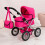 Bayer Doll pram BAYER Design Trendy 13029AA deep Pink 4