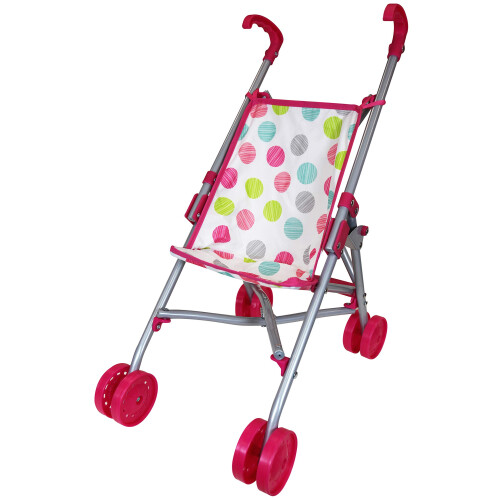 Boneca Lissi 12" com Cadeira de Carro e Carrinho de Bebé 1