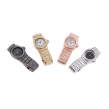 4 Teile/satz 1/12 Miniatur Uhren Puppenhaus Dekoration Zubehör DIY Puppenhaus Kit