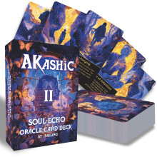 Akashic Soul Journey Tarot - Baraja de 78 cartas para el crecimiento del alma, curaciσn interior y exploraciσn de registros akαshicos - Tarjetas