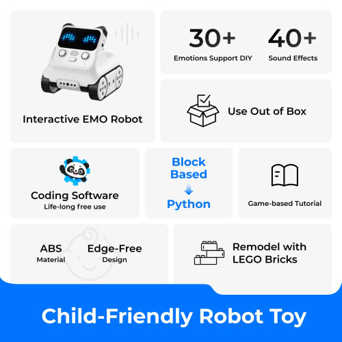 Makeblock Codey Rocky Robot Toy  Programmable and Interactive Emo Robo 1