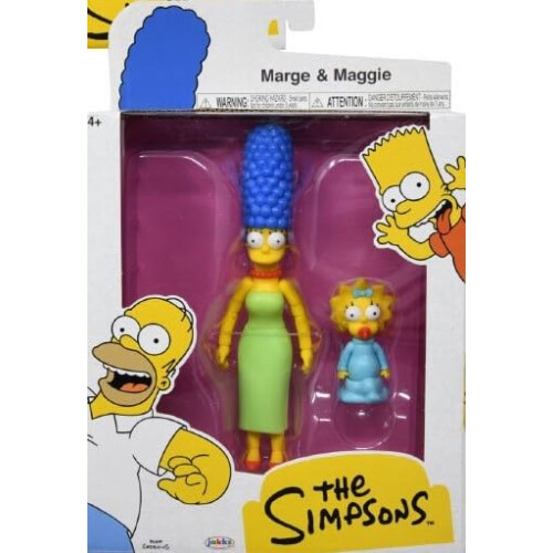 The Simpsons Die Simpsons 5""-Actionfigur Marge Simpson mit Maggie Simpsons Wave #3
