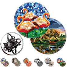 Spin Flip Puzzle - Elizabeth Sutton - Spin it Flip it Ls det! fr dem som lskar hjrntorn! Vuxen Fidget Toy. Stor gva fr mamma pappa tonring