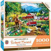 MasterPieces puzzel van 1000 stukjes voor volwassenen, familie of jeugd - White Dove Farm - 19,25""x26,75""""