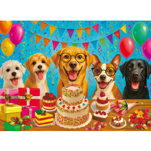 Puzzle da 100 pezzi per adulti - Puzzle per la festa di compleanno del cucciolo