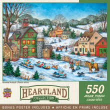 MasterPieces Heartland Collection - Snowball Ambush 550 stk. puslespil