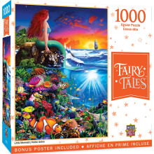 Klassieke sprookjes - Kleine zeemeermin puzzel van 1000 stukjes