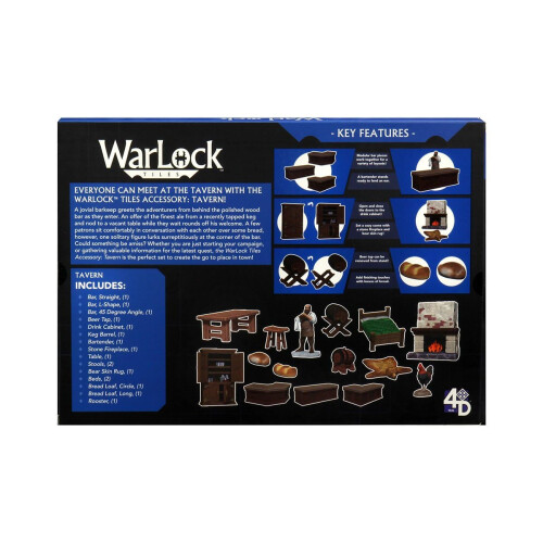WizKids Warlock Tiles: Accesorio - Taberna 2