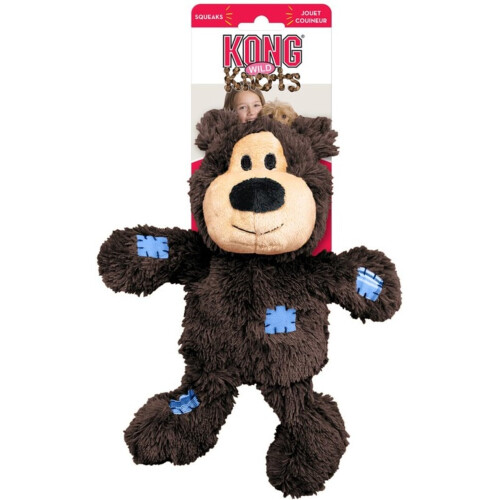 KONG Kong Wild Knots Bears Dog Toy - Medium/Large 1