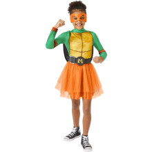 Costume da bambina InSpirit Designs Michelangelo Dress Large (10-12)