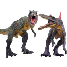 Gemini&Genius Dinosaur Toys Tyrannosaurus Rex a Spinosaurus Dinosaur svet Akcn figurky Velk kolekce drku k narozeninm Kolekce nstavcu na dorty